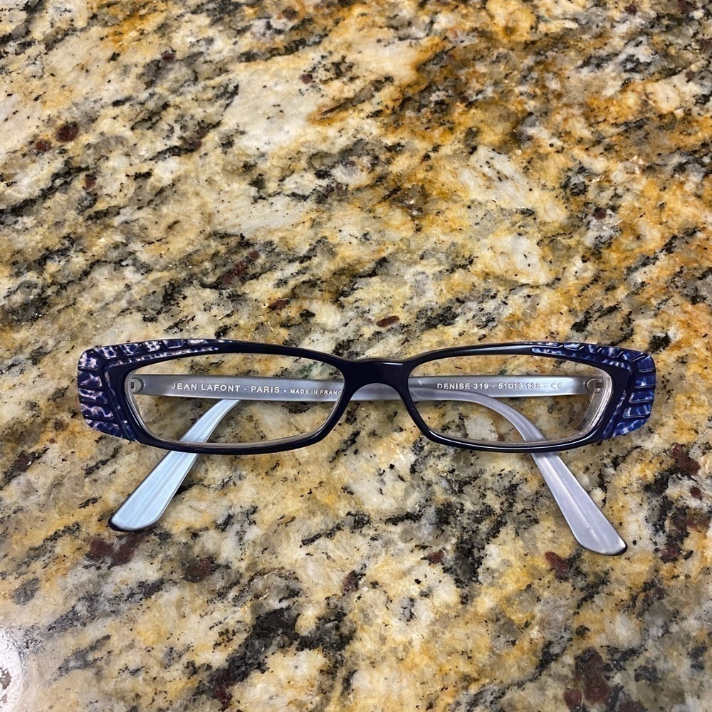 Jean Lafont Paris Denise 319-51013 138 Eyeglasses Purple Frame